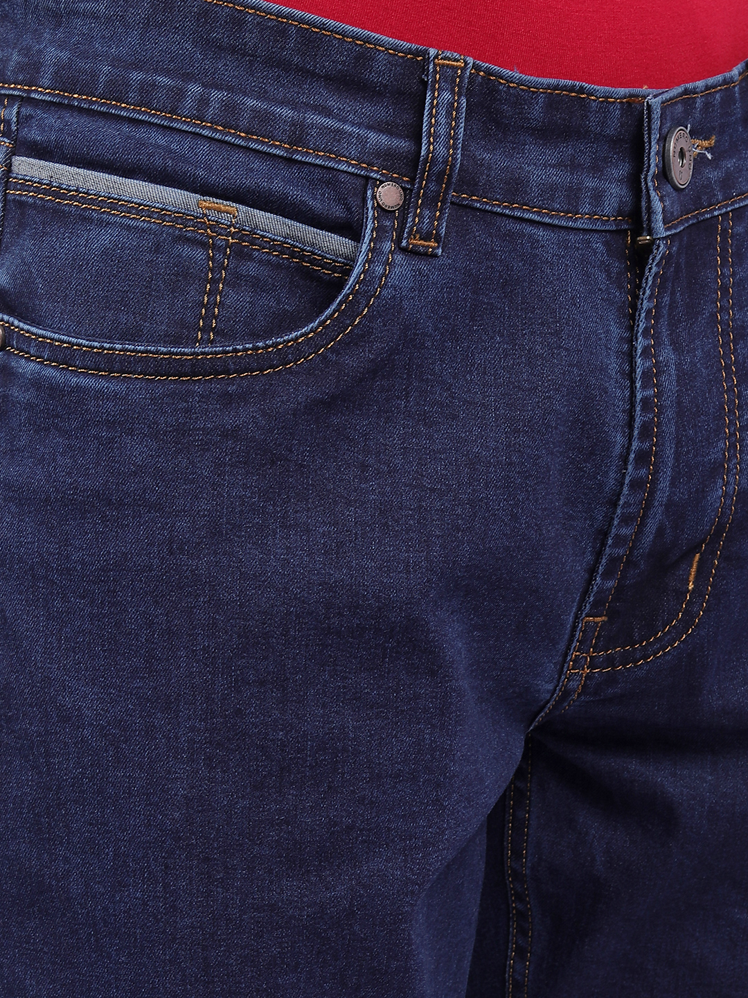 Numero Uno Men Solid Blue Jeans